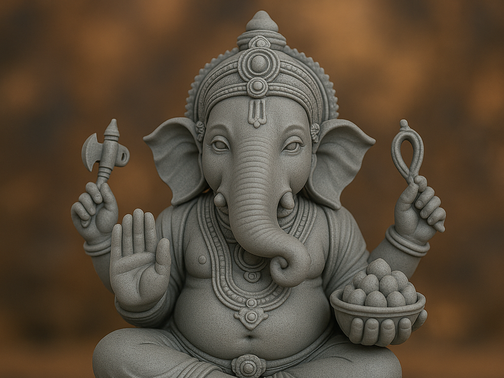 Shubh Ganesh Idol – Spiritual Home Decor & Temple Statue