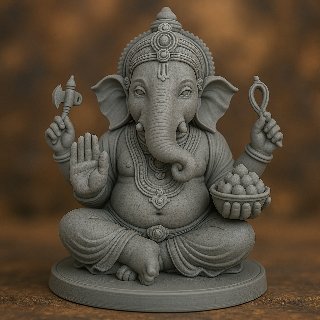 Shubh Ganesh Idol – Spiritual Home Decor & Temple Statue