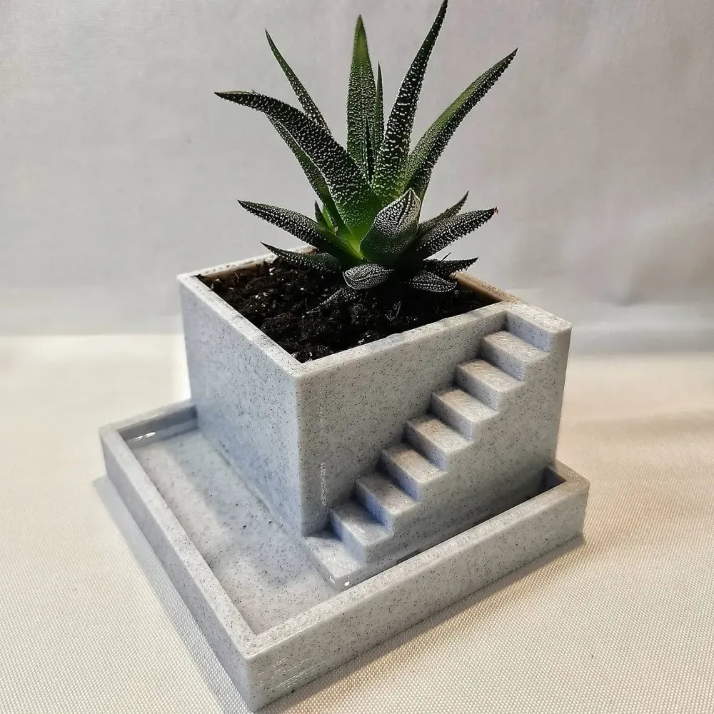 7ART 3D Modern Staircase Planter Pot