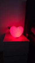 Romantic LED Heart Night Lamp – Soft Glow Bedside Mood Light for Bedroom & Gifting