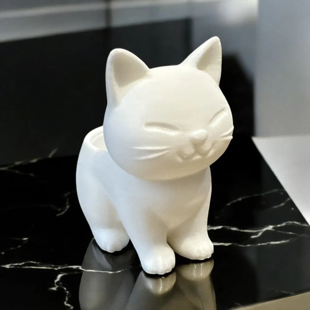 7ART 3D – Purr-fectly Planted 🌿🐱