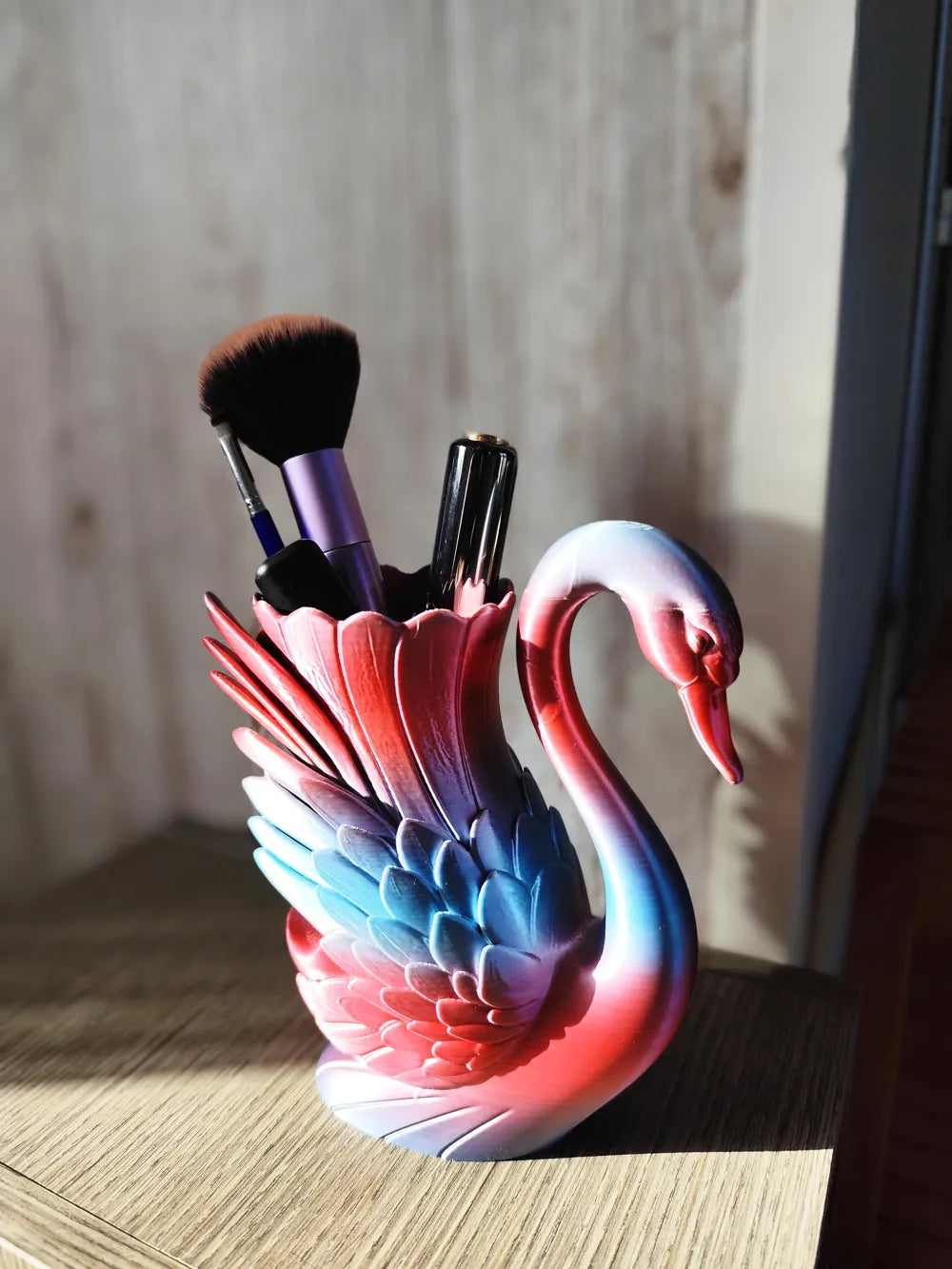7Art 3D – Elegant Swan Bloom Vase