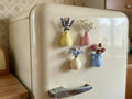 7ART 3D – Mini Magnetic Flower Vase Set (Pastel Collection)