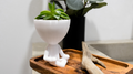 Cute Meditation Man Planter Pot – Minimalist Succulent Holder | Modern Home Decor